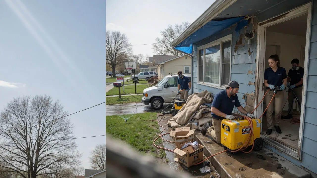 Basement Flood Cleanup in Mayville, WI near me